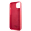 Karl Lagerfeld iPhone 13 Silicone Plaque (KLHCP13MSLMP1PI) hátlap, tok, rózsaszín