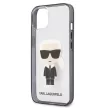 Karl Lagerfeld iPhone 13 Mini 5.4" KLHCP13SHIKCK Ikonik Karl tok, átlátszó