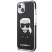 Karl Lagerfeld KLHCP13dbPEIKK Iconik Karl iPhone 13 mini 5,4" tok, fekete