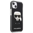 Karl Lagerfeld KLHCP13dbPEIKK Iconik Karl iPhone 13 mini 5,4" tok, fekete