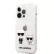 Karl Lagerfeld iPhone 13 Pro Max Karl & Choupette Full Body (KLHCP13XCKTR) hátlap, tok, átlátszó