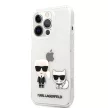 Karl Lagerfeld iPhone 13 Pro Max Karl & Choupette Full Body (KLHCP13XCKTR) hátlap, tok, átlátszó