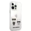 Karl Lagerfeld iPhone 13 Pro Max Karl & Choupette Full Body (KLHCP13XCKTR) hátlap, tok, átlátszó