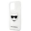 Karl Lagerfeld Choupette Head iPhone 13 Pro Max 6,7" KLHCP13XCTR tok, átlátszó