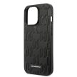 Karl Lagerfeld Monogram Plaque iPhone 13 Pro Max 6,7" KLHCP13XMNMP1K, hátlap, tok, fekete