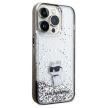 Karl Lagerfeld KLHCP14LLKCNSK iPhone 14 Pro (Liquid Glitter C /, átlátszó