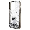 Karl Lagerfeld KLHCP14LLKCNSK iPhone 14 Pro (Liquid Glitter C /, átlátszó