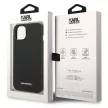 Karl Lagerfeld KLHCP14MG2ELK Glitter Plaque Logo iPhone 14 Plus/15 Plus 6,7" tok, fekete