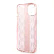 Karl Lagerfeld iPhone 14 Plus Mono Vertical Stripe (KLHCP14MHKLSPCP) hátlap, tok, rózsaszín