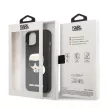 Karl Lagerfeld KLHCP14MKH3DBK Karl's Head 3D iPhone 14 Plus/15 Plus 6,7", hátlap, tok, fekete
