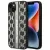 Karl Lagerfeld KLHCP14MPGKLSKG Monogram Stripe iPhone 14 Plus/15 Plus 6,7" hátlap, tok, szürke