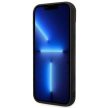 Karl Lagerfeld KLHCP14MPSQAK Puffy Elongated Logo iPhone 14 Plus/15 Plus 6,7" hátlap, tok, fekete