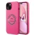 Karl Lagerfeld iPhone 14 Plus Silicone RSG (KLHCP14MSRSGRCF) hátlap, tok, rózsaszín
