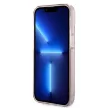 Karl Lagerfeld iPhone 14 Ikonik Choupette (KLHCP14SHNCHTCP) hátlap, tok, rózsaszín