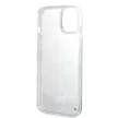 Karl Lagerfeld iPhone 14 Liquid Glitter Monogram (KLHCP14SLMNMK) hátlap, tok, fekete