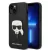 Karl Lagerfeld iPhone 14 Saffiano Karl Head (KLHCP14SSAPKHK) hátlap, tok, fekete