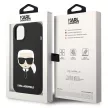 Karl Lagerfeld iPhone 14 Liquid Silicone Karl Head (KLHCP14SSLKHBK) hátlap, tok, fekete