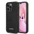 Karl Lagerfeld iPhone 14 Pro Max Glitter Plaque Logo (KLHCP14XG2ELK) hátlap, tok, fekete