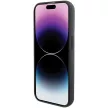 Karl Lagerfeld KLHCP14XGSACHPK Gripstand Saffiano choupette PIN iPhone 14 Pro Max tok, fekete