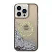 Karl Lagerfeld Liquid Glitter RSG iPhone 14 Pro Max 6,7" KLHCP14XLCRSGRK, hátlap, tok, fekete