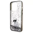 Karl Lagerfeld KLHCP14XLKCNSK Liquid Glitter iPhone 14 Pro Max tok, átlátszó