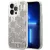 Karl Lagerfeld KLHCP14XLMNMS Liquid Glitter Monogram iPhone 14 Pro Max 6.7" hátlap, tok, ezüst