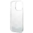 Karl Lagerfeld KLHCP14XLMNMS Liquid Glitter Monogram iPhone 14 Pro Max 6.7" hátlap, tok, ezüst