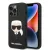 Karl Lagerfeld iPhone 14 Pro Max Silicone Karl's Head (KLHCP14XSLKHBK) hátlap, tok, fekete
