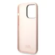 Karl Lagerfeld Liquid Silicone Choupette NFT Case iPhone 14 Pro Max (KLHCP14XSNCHBCP) hátlap, tok, rózsaszín