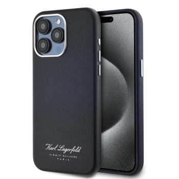   Karl Lagerfeld KLHCP15XPGWCMKHK iPhone 15 Pro Hotel RSG tok, fekete