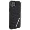 Karl Lagerfeld KLHCP15M3DMKRLK 3D Rubber Glitter Logo iPhone 14 Plus/15 Plus 6.7", hátlap, tok, fekete