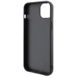 Karl Lagerfeld KLHCP15M3DMKRLK 3D Rubber Glitter Logo iPhone 14 Plus/15 Plus 6.7", hátlap, tok, fekete