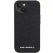 Karl Lagerfeld KLHCP15MPQKPMK Quilted K Pattern iPhone 14 Plus/15 Plus 6.7", hátlap, tok, fekete