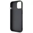 Karl Lagerfeld KLHCP15S3DMKRLK 3D Rubber Glitter Logo iPhone 15 6.1", hátlap, tok, fekete