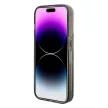 Karl Lagerfeld KLHCP15SLKCNSK Liquid Glitter Choupette iPhone 15 6.1" hátlap, tok, átlátszó