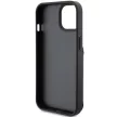 Karl Lagerfeld KLHCP15SSAKKNSCK Cardslots and Stand Monogram Ikonik Patch iPhone 15 6.1", hátlap, tok, fekete