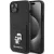 Karl Lagerfeld KLHCP15SSAPKCNPK Saffiano Cardslot Karl&Choupette Metal Pin iPhone 15 6.1" hátlap, tok, fekete