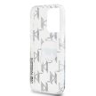 Karl Lagerfeld iPhone 15 Pro Max IML Electroplated Karl Head KLHCP15XHKLPKHT hátlap, tok, átlátszó