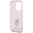 Karl Lagerfeld KLHCP15XHNCMKLP Monogram Choupette iPhone 15 Pro Max 6.7", hátlap, tok, rózsaszín