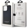 Karl Lagerfeld KLHCP15XPGWCMKHK iPhone 15 Pro Max 6,7" Hotel RSG tok, fekete