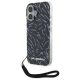 Karl Lagerfeld iPhone 16 Zebra Cord (KLHCP16SHZBPKCCU) hátlap, tok, lila