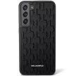 Karl Lagerfeld Samsung Galaxy S23 3D Monogram (KLHCS23SRUPKLPK) hátlap, tok, fekete
