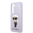 Karl Lagerfeld Samsung Galaxy S23 Silicone Ikonik (KLHCS23SSNIKBCU) hátlap, tok, lila