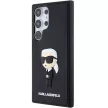 Karl Lagerfeld KLHCS24L3DRKINK 3D GUMI IKONIK NFT Samsung Galaxy S24 Ultra tok, fekete