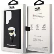 Karl Lagerfeld KLHCS24L3DRKINK 3D GUMI IKONIK NFT Samsung Galaxy S24 Ultra tok, fekete
