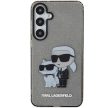 Karl Lagerfeld KLHCS24MHNKCTGK Samsung Galaxy S24 Plus (Glitter Karl&Choupette) tok, fekete