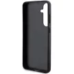 Karl Lagerfeld KLHCS24MPSAKCMPK Saffiano Karl & Choupette Metal Pin Samsung Galaxy S24 Plus hátlap, tok, fekete
