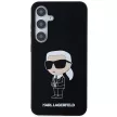 Karl Lagerfeld Samsung Galaxy Samsung Galaxy S24 Plus KLHCS24MSNIKBCK, Silicone Ikonik tok, fekete