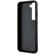 Karl Lagerfeld KLHCS24S3DMBKCK 3D Rubber Glitter Logo Samsung Galaxy S24 , hátlap, tok, fekete