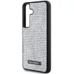 Karl Lagerfeld Rhinestone Metal Logo Samsung Galaxy S24 KLHCS24SHDSPRS tok, ezüst